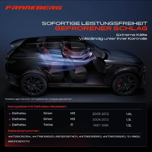 1x Klimakompressor für Daihatsu Sirion Terios 1.0 1.3L 2005-2012 Bild 1x Klimakompressor für Daihatsu Sirion Terios 1.0 1.3L 2005-2012