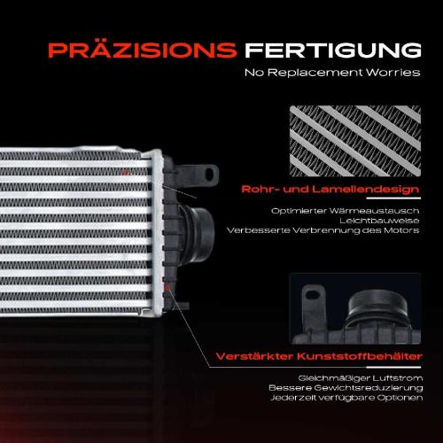 1x Ladeluftkühler Turbokühler für Jaguar XE X760 XF JB F-Pace X761 2.0L Bild 1x Ladeluftkühler Turbokühler für Jaguar XE X760 XF JB F-Pace X761 2.0L