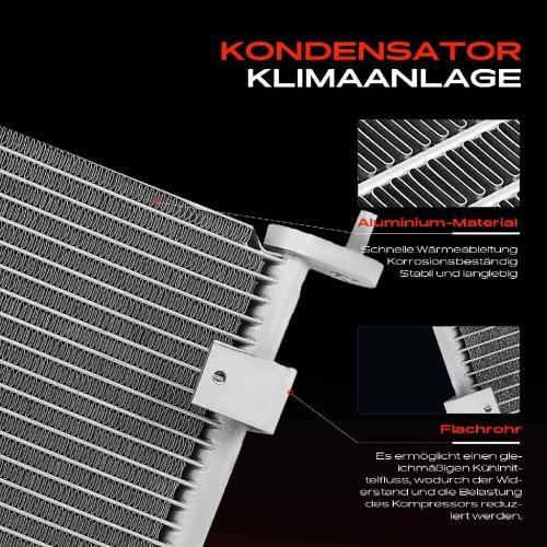 Frankberg 1x Kondensator Klimaanlage für Toyota Camry V2 2.2L 3.0L 1996-1997 Bild Frankberg 1x Kondensator Klimaanlage für Toyota Camry V2 2.2L 3.0L 1996-1997