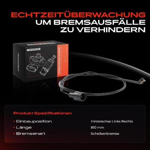 1x Warnkontakt Bremsbelagverschleiß Hinterachse für Porsche 928 4.5L 1977-1982 Bild 1x Warnkontakt Bremsbelagverschleiß Hinterachse für Porsche 928 4.5L 1977-1982