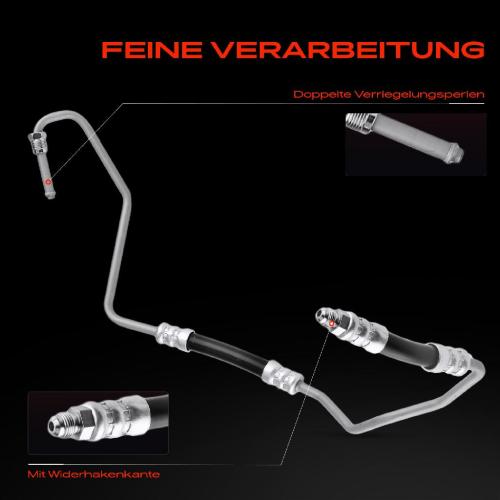 1x Servolenkung Schlauch für Chevrolet Matiz M200 M250/LPG 0.8L 2005-2010 Bild 1x Servolenkung Schlauch für Chevrolet Matiz M200 M250/LPG 0.8L 2005-2010