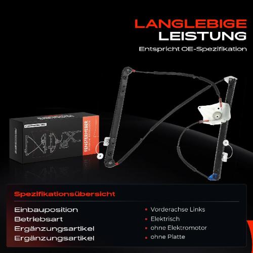 1x Fensterheber Vorne Links für Audi A6 4F2 C6 Allroad 4FH C6 Avant 4F5 C6 2.8 FSI Bild 1x Fensterheber Vorne Links für Audi A6 4F2 C6 Allroad 4FH C6 Avant 4F5 C6 2.8 FSI