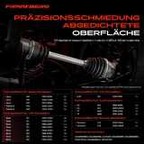 1x Antriebswelle Gelenksatz Vorderachse für VW Golf Bora Audi A3 8L1 TT Seat Leon Toledo