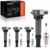4x Zündspule Zündkerze für Citroën C4 Aircross Mitsubishi ASX Lancer VIII Sportback Peugeot 4008 Bild 4x Zündspule Zündkerze für Citroën C4 Aircross Mitsubishi ASX Lancer VIII Sportback Peugeot 4008