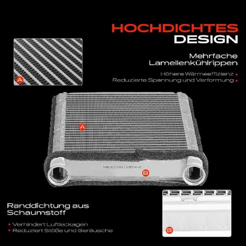 1x Wärmetauscher Innenraumheizung für Renault Captur II HF Clio V B7 90 1.0L Bild 1x Wärmetauscher Innenraumheizung für Renault Captur II HF Clio V B7 90 1.0L