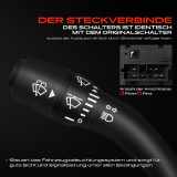 1x Kombischalter Lenkstockschalter für Peugeot 106 II 1A 1C 1.0L-1.6L 1996-2004