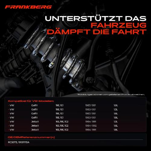 2x Fahrwerksfeder Hinterachse für VW Golf II 19E 1G1 Jetta II 165 19E 1G2 1983-1992 Bild 2x Fahrwerksfeder Hinterachse für VW Golf II 19E 1G1 Jetta II 165 19E 1G2 1983-1992