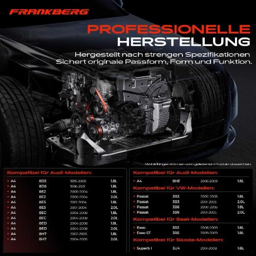 1x Spannrolle Riemenspanner für VW Passat Audi A4 8D A6 4B Seat Skoda Bild 1x Spannrolle Riemenspanner für VW Passat Audi A4 8D A6 4B Seat Skoda