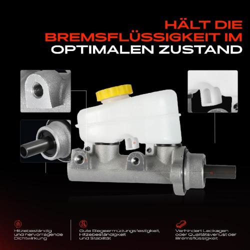 1x Hauptbremszylinder Bremszylinder für Jeep Grand Cherokee I ZG Cherokee XJ 1995-2001 Bild 1x Hauptbremszylinder Bremszylinder für Jeep Grand Cherokee I ZG Cherokee XJ 1995-2001
