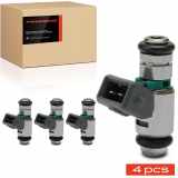 Frankberg 4x Einspritzventil Einspritzdüse für Renault Clio Megane Scenic 1.4L 1.6L