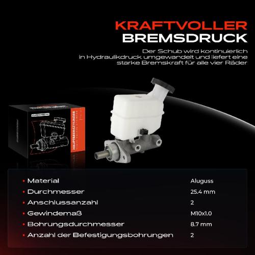 1x Hauptbremszylinder Bremszylinder für Hyundai Tucson JM KIA Sportage JE KM Bild 1x Hauptbremszylinder Bremszylinder für Hyundai Tucson JM KIA Sportage JE KM