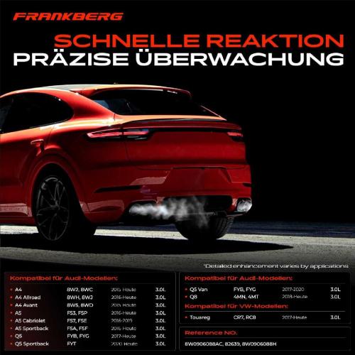 Frankberg 1x Abgastemperatursensor für Audi A4 Avant Allroad 8W2 8WC 8WH 8WJ Bild Frankberg 1x Abgastemperatursensor für Audi A4 Avant Allroad 8W2 8WC 8WH 8WJ
