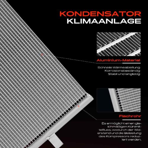 Frankberg 1x Kondensator Klimaanlage für Transit V362 F3 V363 FAD FCD FED Bild Frankberg 1x Kondensator Klimaanlage für Transit V362 F3 V363 FAD FCD FED