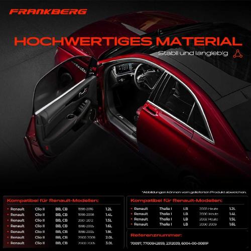 1x Türfeststeller Türfangband Türstopper Hinten für Renault Clio II BB CB Fluence L3 Thalia I LB Bild 1x Türfeststeller Türfangband Türstopper Hinten für Renault Clio II BB CB Fluence L3 Thalia I LB