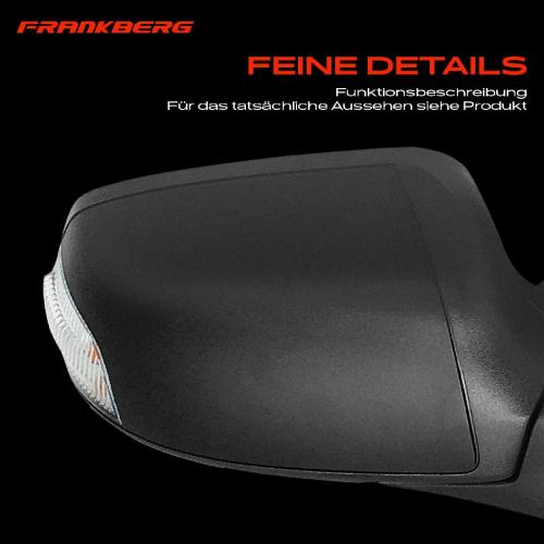 Frankberg 1x Außenspiegel Rechts für Ford Focus II DA DP HCP DB DH FCH DA DS FFS 2004-2012 Bild Frankberg 1x Außenspiegel Rechts für Ford Focus II DA DP HCP DB DH FCH DA DS FFS 2004-2012