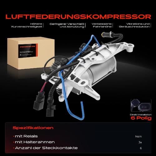 1x Luftfederung Kompressor für Audi Q7 4LB 2006-2015 Bild 1x Luftfederung Kompressor für Audi Q7 4LB 2006-2015