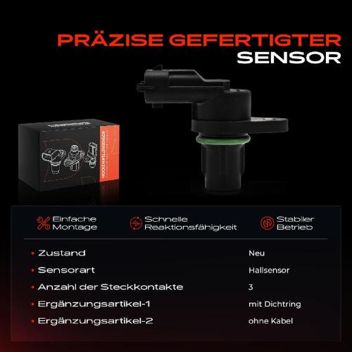 1x Nockenwellenposition Sensor für Volvo C30 533 S60 S80 V50 V60 V70 XC60 2002-2018 Bild 1x Nockenwellenposition Sensor für Volvo C30 533 S60 S80 V50 V60 V70 XC60 2002-2018
