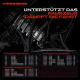 2x Fahrwerksfeder Hinterachse für Citroën Jumpy Fiat Scudo Peugeot Expert 1995-2006