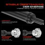 1x Kardanwelle Gelenkwelle Vorderachse für Jaguar XJ X351 3.0L 2012-2019