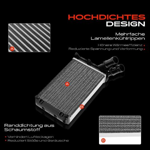 1x Wärmetauscher Innenraumheizung für Peugeot 306 Citroën Berlingo Xantia Xsara ZX Bild 1x Wärmetauscher Innenraumheizung für Peugeot 306 Citroën Berlingo Xantia Xsara ZX