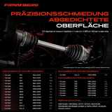 1x Antriebswelle Gelenksatz Vorderachse für Citroën Jumper 230 Fiat Ducato Peugeot Boxer