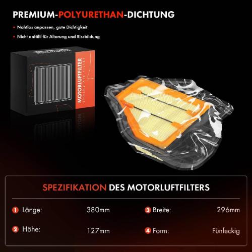1x Luftfilter Filtereinsatz für BMW F06 F07 F10 E71 Alpina B5 B6 B7 F12 Bild 1x Luftfilter Filtereinsatz für BMW F06 F07 F10 E71 Alpina B5 B6 B7 F12