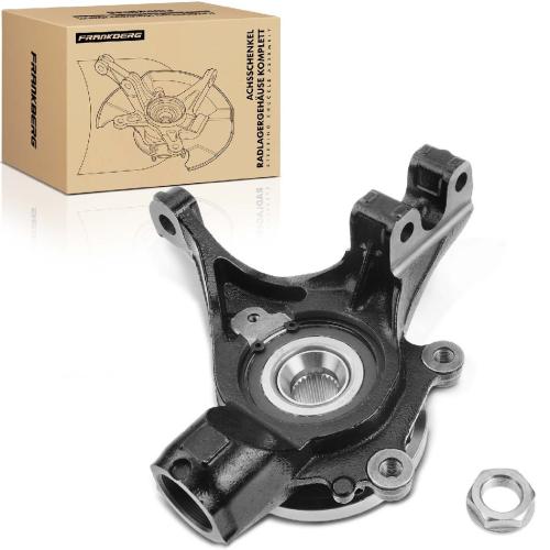 1x Achsschenkel Radlagergehäuse Komplett Vorderachse Links für Peugeot 307 308 Citroën Berlingo Bild 1x Achsschenkel Radlagergehäuse Komplett Vorderachse Links für Peugeot 307 308 Citroën Berlingo
