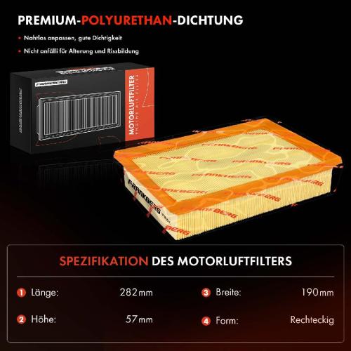 1x Luftfilter Filtereinsatz für Ford Focus C-Max Focus II Volvo C30 S40 II V50 545 Bild 1x Luftfilter Filtereinsatz für Ford Focus C-Max Focus II Volvo C30 S40 II V50 545