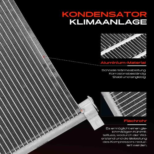 Frankberg 1x Kondensator Klimaanlage für Ford Mondeo III Stufenheck Turnier 1.8L-3.0L 2000-2007 Bild Frankberg 1x Kondensator Klimaanlage für Ford Mondeo III Stufenheck Turnier 1.8L-3.0L 2000-2007