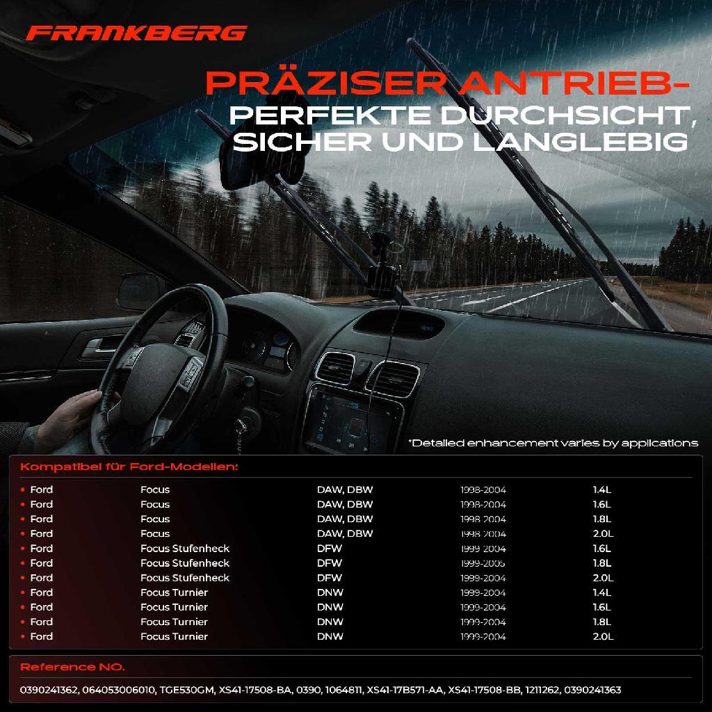 1x Wischermotor Scheibenwischermotor Vorne für Ford Focus Stufenheck Turnier DAW DBW DFW DNW 1998-2005