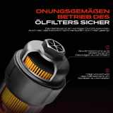 1x Ölfiltergehäuse für VW Golf 5/6 Audi A3 A4 TT Seat Skoda