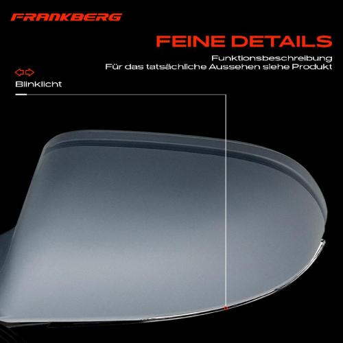Frankberg 1x Außenspiegel Links für Skoda Octavia II 1Z3 1Z5 1.2L 1.4L 1.6L 1.8L-2.0L 2004-2013 Bild Frankberg 1x Außenspiegel Links für Skoda Octavia II 1Z3 1Z5 1.2L 1.4L 1.6L 1.8L-2.0L 2004-2013