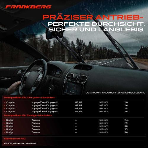 1x Wischermotor Scheibenwischermotor Vorne für Chrysler Voyager/Grand Voyager III GS Dodge Caravan 1995-2001 Bild 1x Wischermotor Scheibenwischermotor Vorne für Chrysler Voyager/Grand Voyager III GS Dodge Caravan 1995-2001