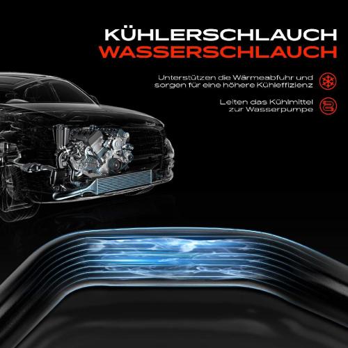 1x Kühlerschlauch Wasserschlauch für Mercedes-Benz S-Klasse V222 W222 X222 Bild 1x Kühlerschlauch Wasserschlauch für Mercedes-Benz S-Klasse V222 W222 X222