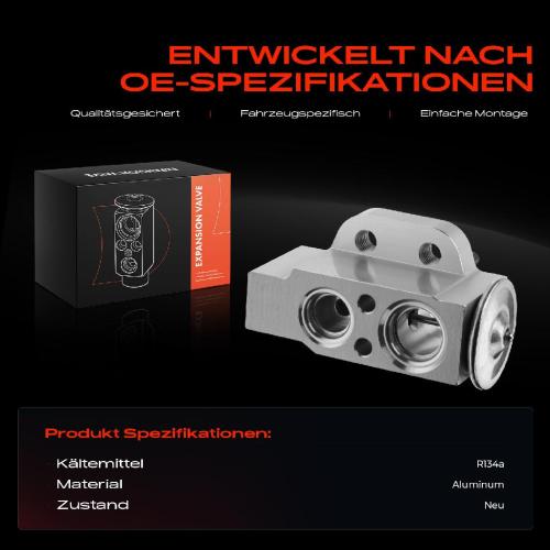 1x Expansionsventil Klimaanlage für Audi A4 Avant 8K B8 A5 8T3 8TA 8F7 Q5 8RB Bild 1x Expansionsventil Klimaanlage für Audi A4 Avant 8K B8 A5 8T3 8TA 8F7 Q5 8RB