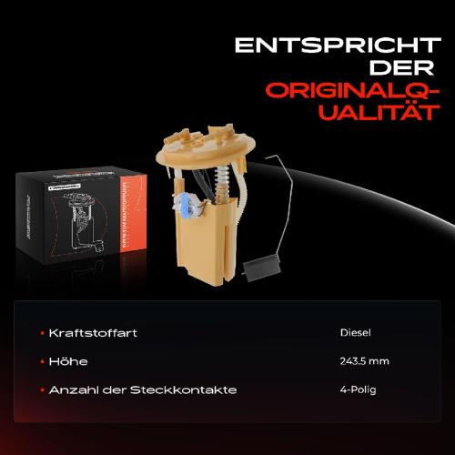 1x Kraftstoffpumpe für Citroën C3 I FC FN C3 II SC C3 Picasso SH DS3 SA DS3 Cabriolet 1.6L 1.4L 2009-2016 Bild 1x Kraftstoffpumpe für Citroën C3 I FC FN C3 II SC C3 Picasso SH DS3 SA DS3 Cabriolet 1.6L 1.4L 2009-2016