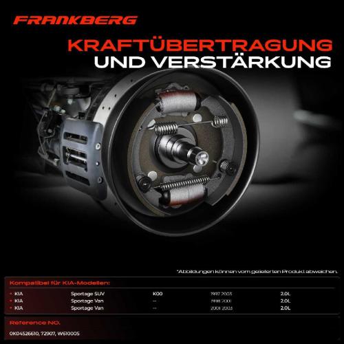 2x Radbremszylinder Hinten für KIA Sportage SUV Van 2.0L 1997-2003 Bild 2x Radbremszylinder Hinten für KIA Sportage SUV Van 2.0L 1997-2003