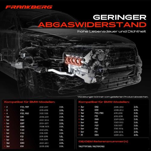 1x Abgaskrümmer Auspuff Krümmer für BMW E81 E87 F20 F21 118d E90 E93 320d E83 E84 Bild 1x Abgaskrümmer Auspuff Krümmer für BMW E81 E87 F20 F21 118d E90 E93 320d E83 E84