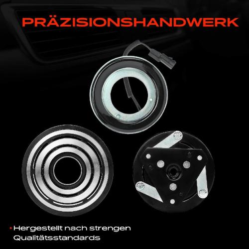 1x Magnetkupplung Klimakompressor für Renault Megane 2 3 Nissan Qashqai X-Trail Bild 1x Magnetkupplung Klimakompressor für Renault Megane 2 3 Nissan Qashqai X-Trail