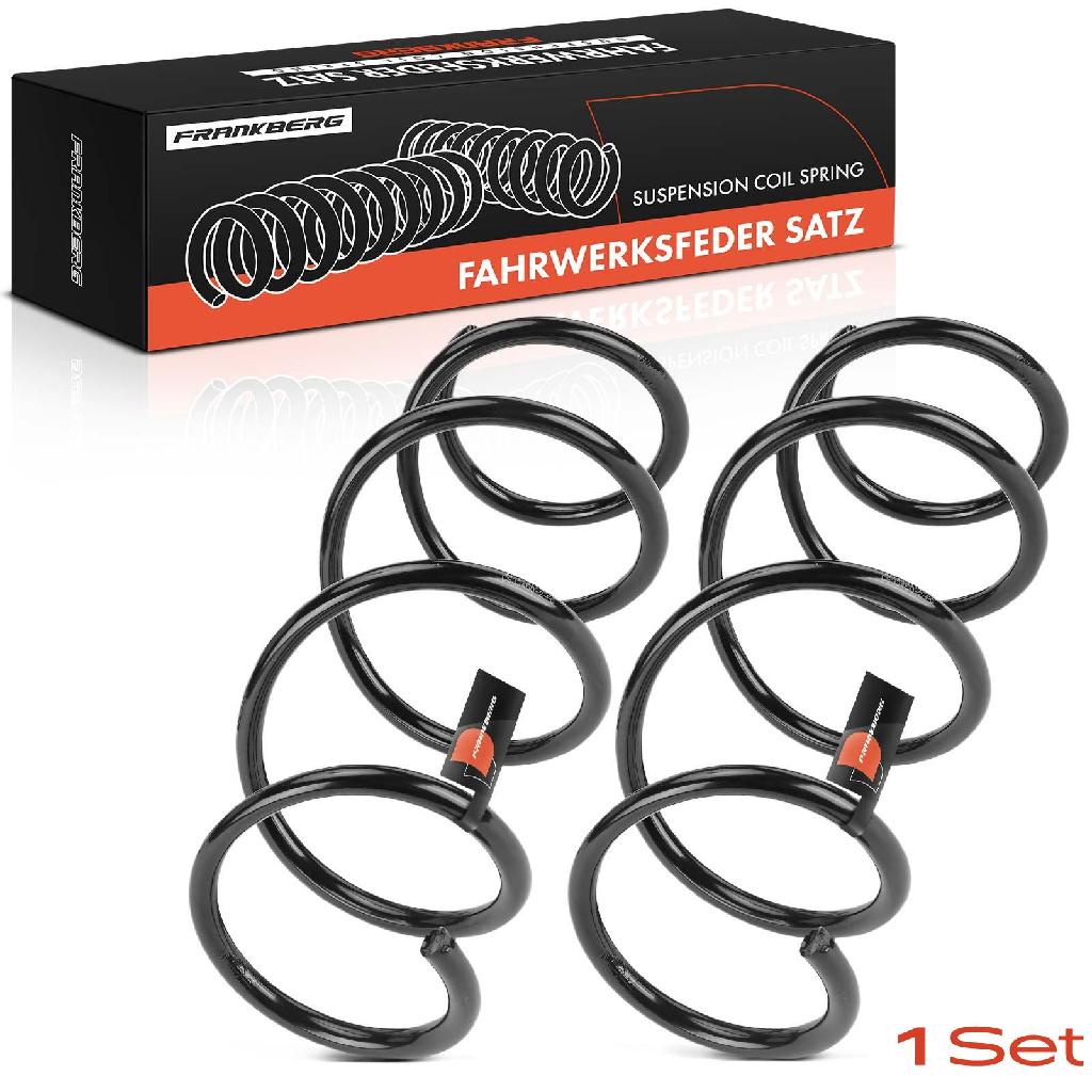 Frankberg 2x Fahrwerksfeder Vorderachse f r Toyota Auris E15 Corolla Stufenheck 1.4L 1.6L 2006-2014