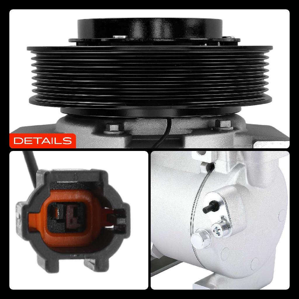 1x Klimakompressor für Nissan NP300 D40 Navara Pathfinder III R51 2.5L