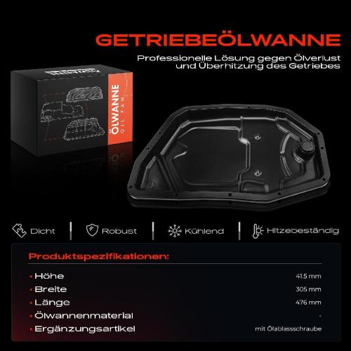 1x Ölwanne Getriebeölwanne für Audi A4 8E B7 8H7 A6 4F2 C6 A8 Phaeton 3D 2003-2016 Bild 1x Ölwanne Getriebeölwanne für Audi A4 8E B7 8H7 A6 4F2 C6 A8 Phaeton 3D 2003-2016