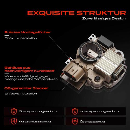 1x Lichtmaschinenregler Generatorregler für Nissan NP300 Navara Cabstar Pathfinder Bild 1x Lichtmaschinenregler Generatorregler für Nissan NP300 Navara Cabstar Pathfinder