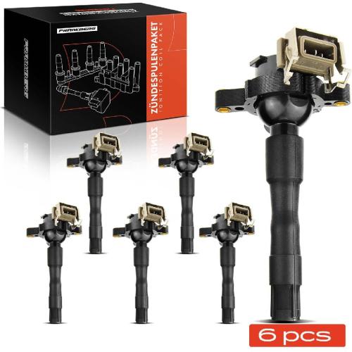 6x Zündmodul Zündspule für BMW 3er Cabriolet Coupe Touring E36 E46 5er Touring E39 E38 E31 E53 E52 Bild 6x Zündmodul Zündspule für BMW 3er Cabriolet Coupe Touring E36 E46 5er Touring E39 E38 E31 E53 E52