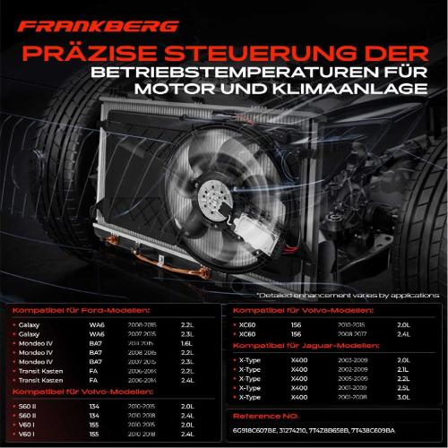 1x Lüftersteuergerät Steuergerät für Ford Mondeo IV S-Max Galaxy Volvo XC60 Bild 1x Lüftersteuergerät Steuergerät für Ford Mondeo IV S-Max Galaxy Volvo XC60