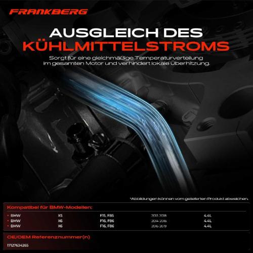 1x Kühlerschlauch Wasserschlauch für BMW X5 F15 F85 X6 F16 F86 2013-2019 4.4L Bild 1x Kühlerschlauch Wasserschlauch für BMW X5 F15 F85 X6 F16 F86 2013-2019 4.4L