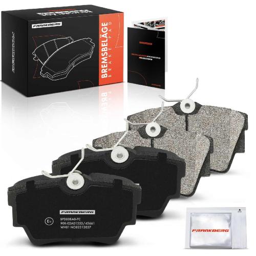 4x Bremsbeläge Hinterachse für Opel Vivaro A B Combi Renault Trafic II III Fiat Talento Bus Kasten Bild 4x Bremsbeläge Hinterachse für Opel Vivaro A B Combi Renault Trafic II III Fiat Talento Bus Kasten