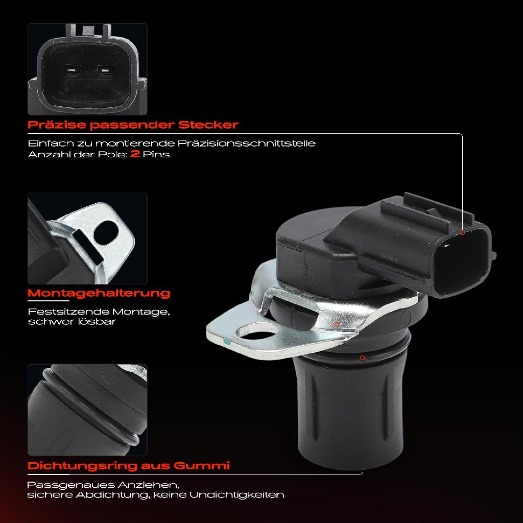 1x Kurbelwellensensor Impulsgeber für Ford C-Max DM2 Fiesta VI Focus DA DFW DNW