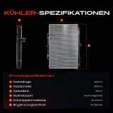 1x Kühler Wasserkühler Motorkühler für Nissan Patrol GR V Wagon Y61 2.8L 3.0L