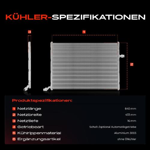 1x Kühler Wasserkühler Motorkühler für Mercedes-Benz W205 A205 C205 S205 W213 A238 Bild 1x Kühler Wasserkühler Motorkühler für Mercedes-Benz W205 A205 C205 S205 W213 A238
